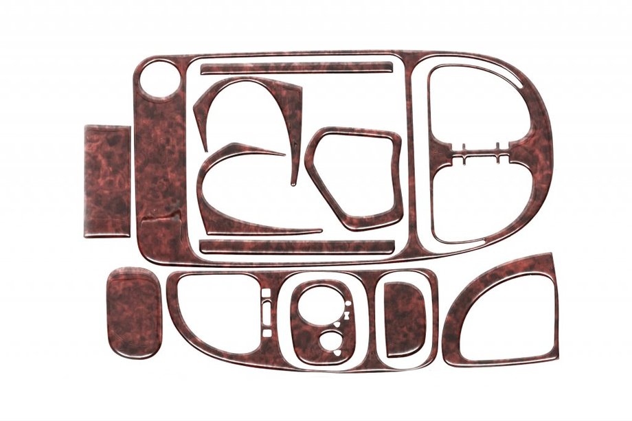Ford Transit 2000–2014 Instrumentbordslister (2000-2006) Aluminium Image