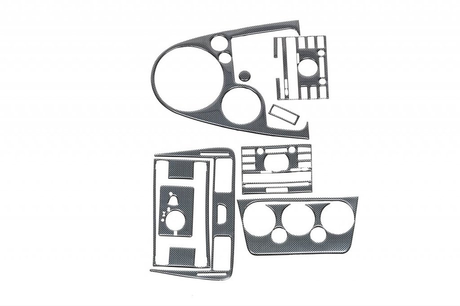 Ford Fusion 2002–2012 Instrumentbordslister (2005↗) Aluminium Image