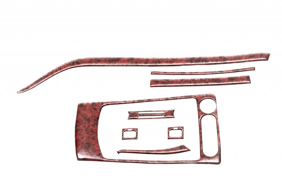 Ford Connect 2010–2013 Instrumentbordlister (lille sæt) Aluminium Image