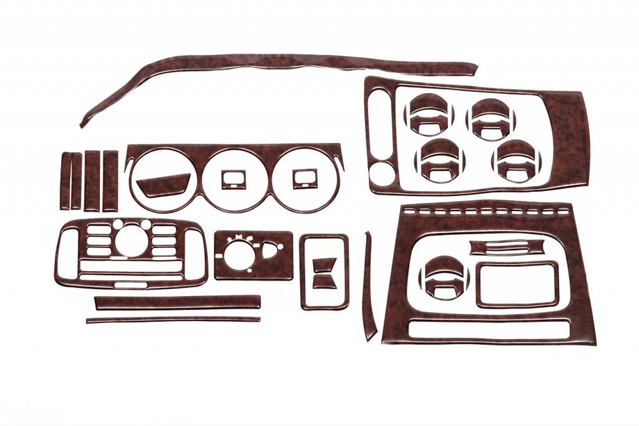 Ford Connect 2010–2013 Instrumentpanelbeklædninger (stort sæt) Titan Image