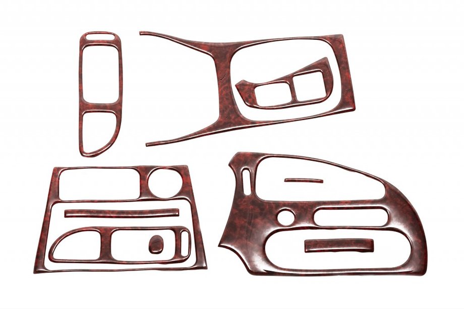 Mitsubishi Colt 1996–2004 Instrumentbordbeklædning Carbon Image