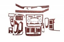 Mercedes Viano 2004–2014 Instrumentbordbeklædning Meric (forreste del + interiørindlæg) 2006-2014, aluminium foto 1