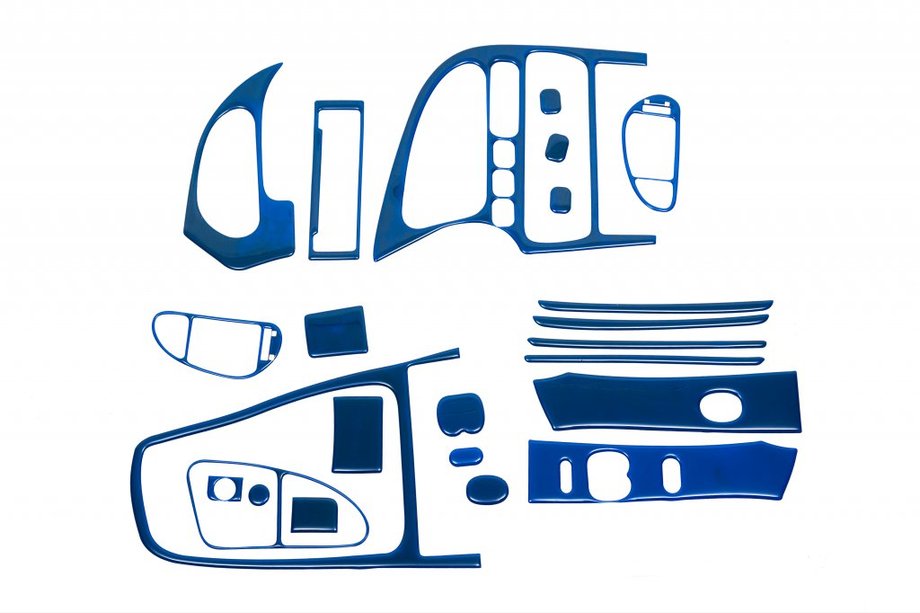 Mazda 323 1977–2003 Instrumentbordspynt (blå farve, F 1994-1997) Image