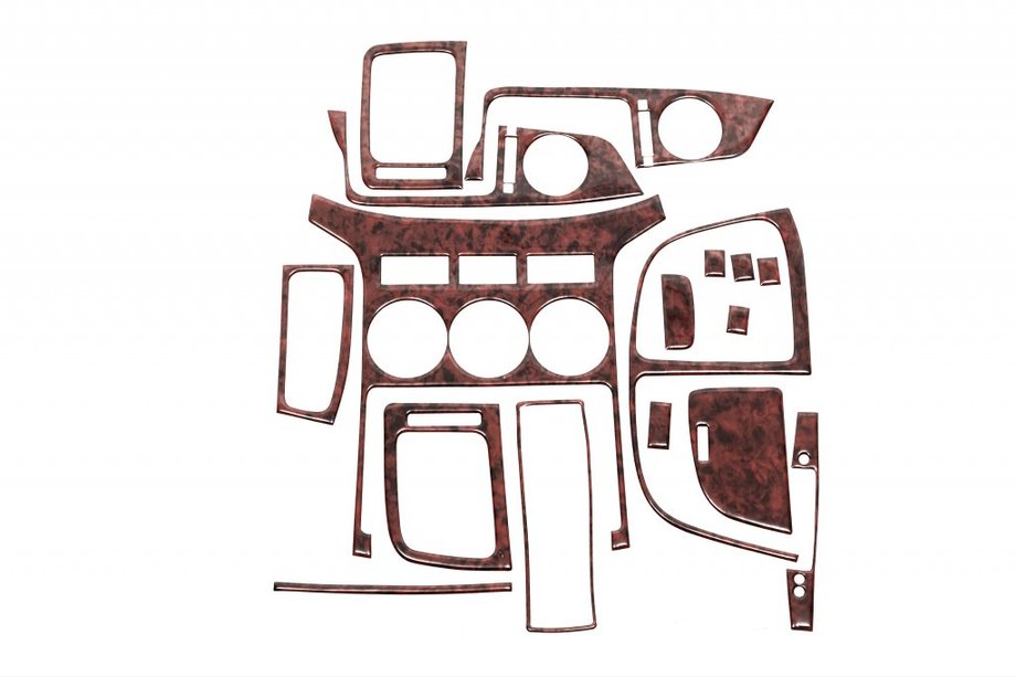 Hyundai H300, H1, Starex 2008–2020 Instrumentbrætpaneler (lille sæt) Carbon Image