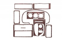 Volkswagen Polo 1994–2001 Instrumentbordbeklædning (1994-1999) Aluminium foto 1
