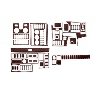 Instrumentbordslister (trælook) Scania R-serie 2004–2016