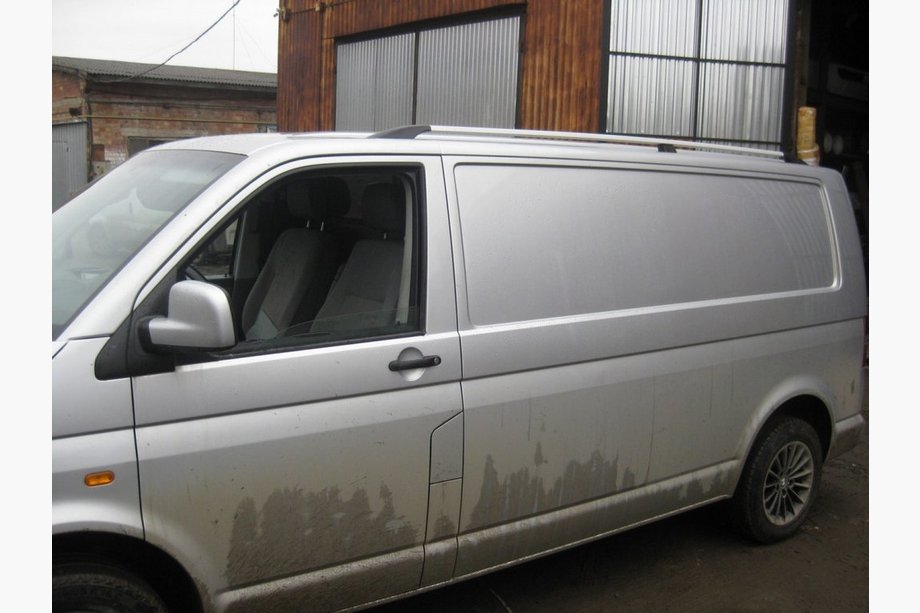 Volkswagen T5 Transporter 2003–2010 Krom tagrælinger Foto 2