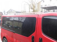 Nissan Primastar 2002–2014 Krom tagrælinger Lang akselafstand, plastfødder foto 7