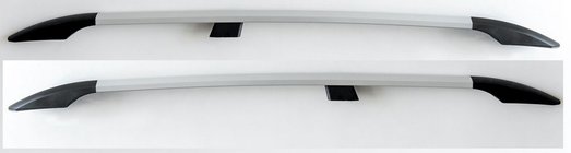 Land Rover Freelander II 2006–2014 Tagrælinger grå metallic foto 1