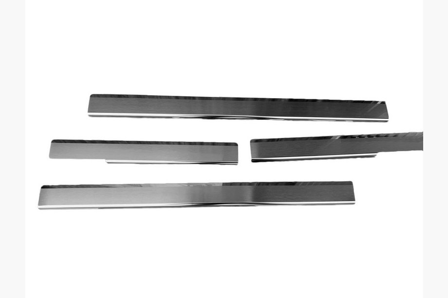 Toyota Land Cruiser Prado 120 2002–2009 Dørtrinslister Nathaniko (4 stk., rustfrit stål) Image