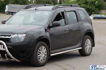 Dacia Duster 2008–2018 Siderør (2 stk., rustfrit stål) foto 2