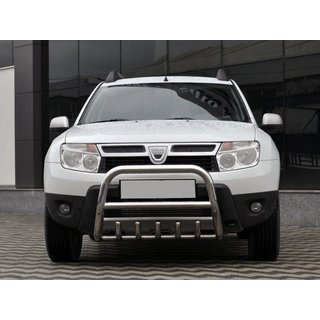 Bullbar uden logo QT006 (rustfrit stål)