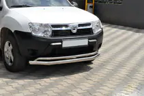 Dacia Duster 2008–2018 Frontbøjle ST017 (rustfrit stål) foto 1