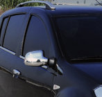 Dacia Logan MCV 2004–2014 Krom spejldæksler (2 stk.) Carmos - Forkromet plast foto 1