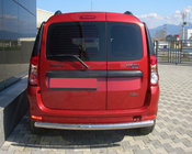 Dacia Logan MCV 2004–2014 Bageste bøjle i rustfrit stål foto 1