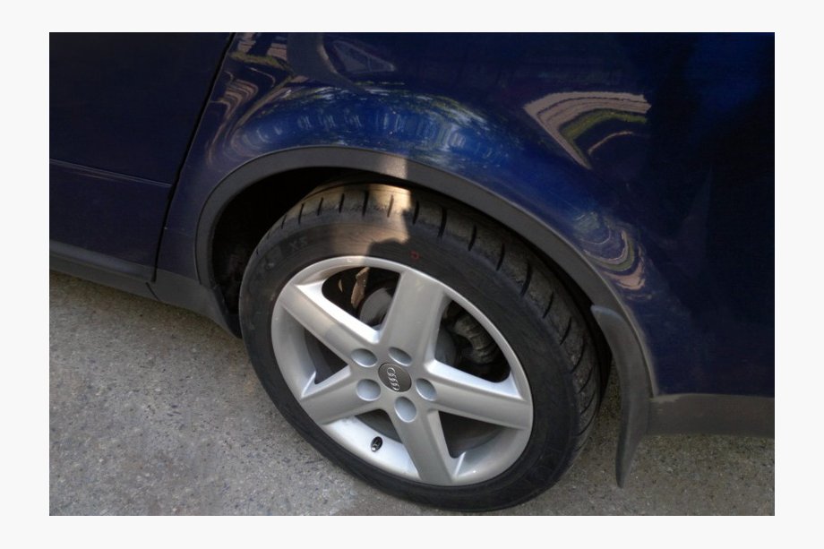 Audi A6 C5 1997–2001 Hjulbuekanter (4 stk., sorte) Image