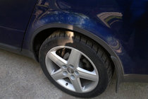 Audi A6 C5 1997–2001 Hjulbuekanter (4 stk., sorte) foto 1