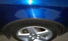 Audi A6 C5 2001–2004 Hjulbuekanter (4 stk., sorte) foto 1