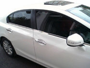 Honda Civic Sedan IX 2011–2016 Carmos udvendig vinduesliste (4 stk., rustfrit stål) foto 1