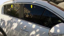 Kia Sportage 2010–2015 Øvre kantliste (4 stk., rustfrit stål) foto 1