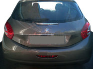Peugeot 208 2012–2019 Kromliste over nummerpladen Tit-designs (rustfrit stål) foto 1