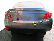 Peugeot 508 2010–2018 Bagklapskantliste (rustfrit stål) foto 1