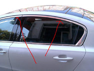 Peugeot 508 2010–2018 Øvre vinduesliste (Sedan, rustfrit stål) foto 1