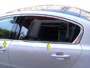 Peugeot 508 2010–2018 Nederste vindueslister (Sedan, rustfrit stål) foto 1