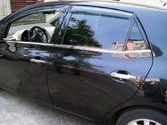 Toyota Auris 2007–2012 Rudelister (4 stk., rustfrit stål) foto 1