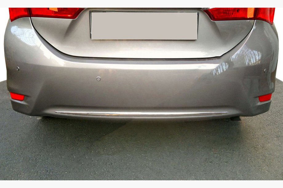 Toyota Corolla 2013–2019 Kofangerkantliste i rustfrit stål Image