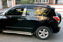 Toyota Rav 4 2006–2013 Dørstolpelister (rustfrit stål) foto 1