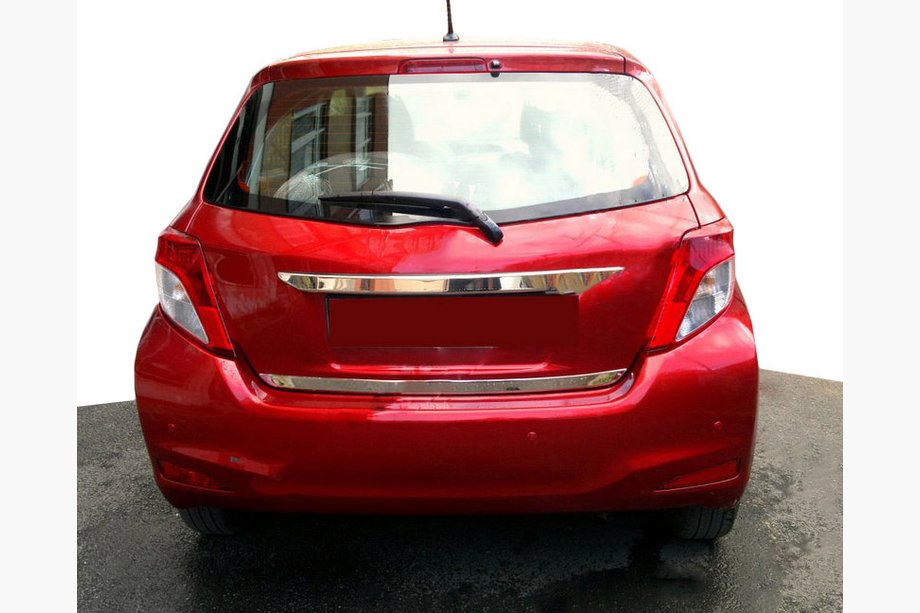 Toyota Yaris 2010–2020 Bagagerumskantliste (rustfrit stål) Image