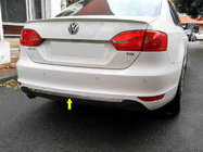 Volkswagen Jetta 2011–2018 Bagkofanger kantliste 2011-2013 (rustfrit stål) foto 1