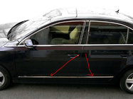 Volkswagen Jetta 2011–2018 Dørlister i rustfrit stål foto 1