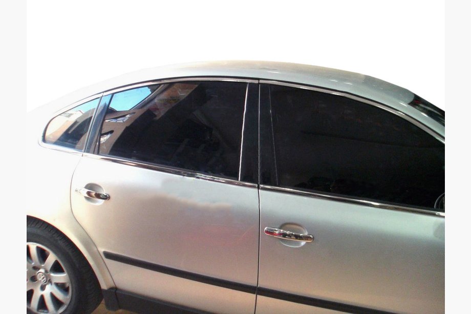 Volkswagen Passat B5 1997–2005 Øvre dørkantliste (6 stk., rustfrit stål) Image