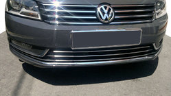 Volkswagen Passat B7 2012–2015 Dæklister til kofangergrill (rustfri stål) foto 1