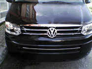 Volkswagen T5 2010–2015 Kantliste til motorhjelmens kant (rustfrit stål) foto 1