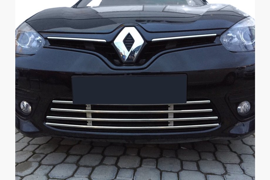 Renault Fluence 2009–2016 Hel kofangergrill (2013-2016, rustfrit stål) Image