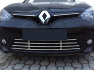 Renault Fluence 2009–2016 Hel kofangergrill (2013-2016, rustfrit stål) foto 1