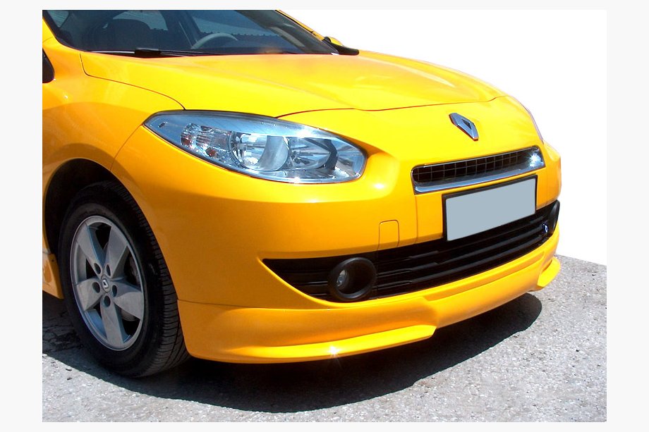 Renault Fluence 2009–2016 Front nederste spoilerlæbe (til lakering) Image