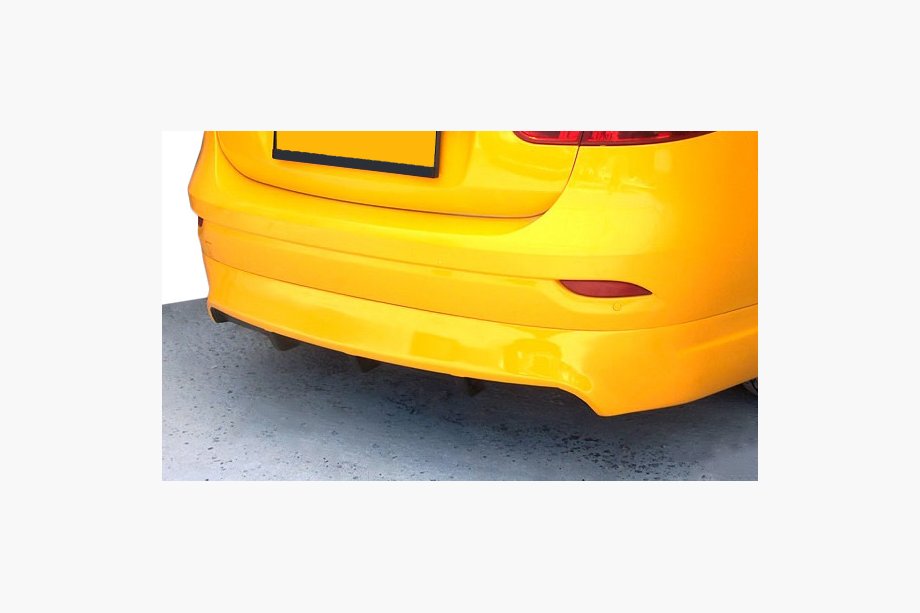 Renault Fluence 2009–2016 Bageste nederste diffuserindsats (til lakering) Image