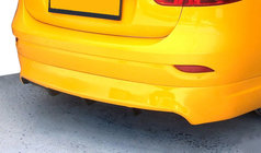 Renault Fluence 2009–2016 Bageste nederste diffuserindsats (til lakering) foto 1