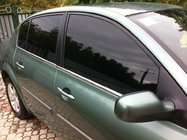 Renault Megane II 2004–2009 Udvendige vindueslister i rustfrit stål (4 stk.) Sedan/Stationcar, Carmos - tyrkisk rustfrit stål foto 2