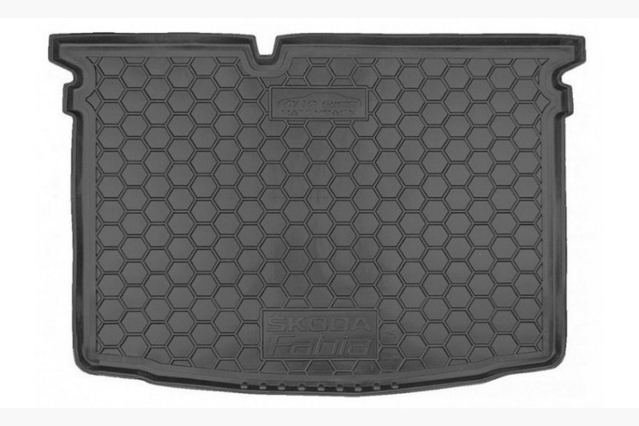 Skoda Fabia 2014–2021 Bagagerumsbakke HB 2015+ (Autogumm, plast) Image