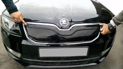 Skoda Octavia III A7 2013–2019 Vinterafdækning til kølergrill (2013-2017) Blank foto 3