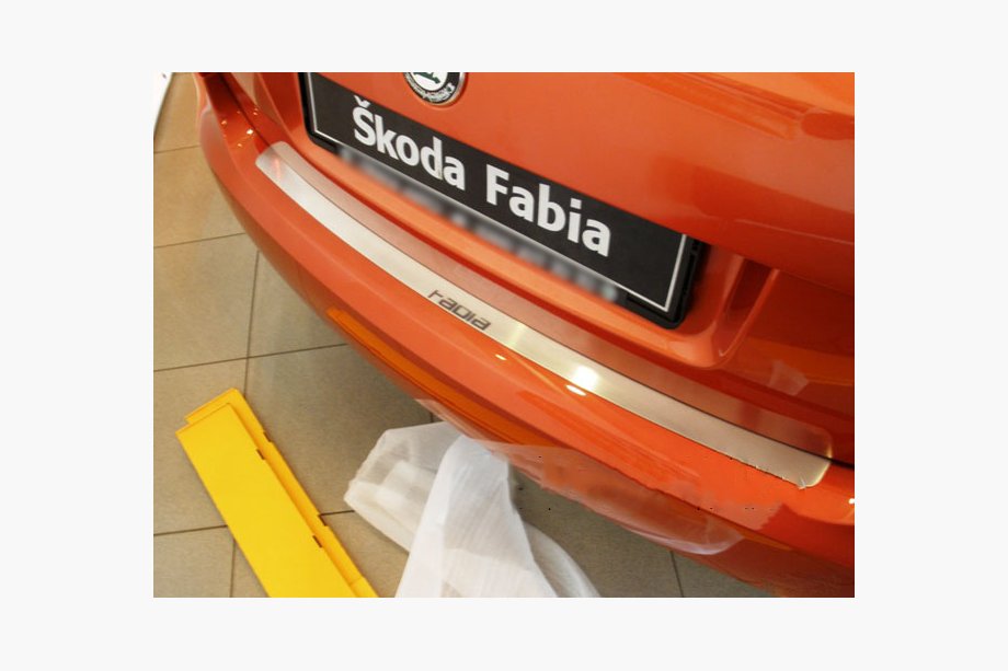 Skoda Fabia 2007–2014 Bagkofangerbeskytter Nataniko (rustfri stål) Stationcar Image
