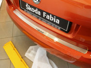 Skoda Fabia 2007–2014 Bagkofangerbeskytter Nataniko (rustfri stål) Stationcar foto 1