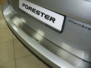 Subaru Forester 2008–2013 Bagkofangerbeskytter NataNika (rustfrit stål) foto 1