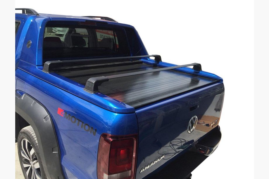 Volkswagen Amarok 2010–2022 Tagbøjler (monteringspunkter på hardtop) Sort Image
