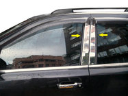 Mitsubishi L200 2015–2024 Dørstolpelister (6 stk., rustfrit stål) foto 1